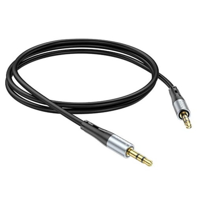 Аудио-кабель AUX Hoco UPA22, длина 1 метр (Чёрный)