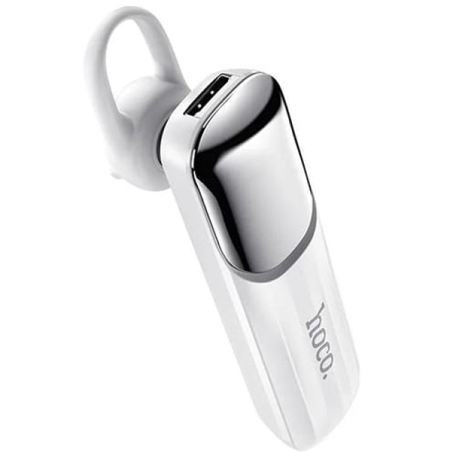 Bluetooth гарнитура Hoco E57 Essential (Белая)