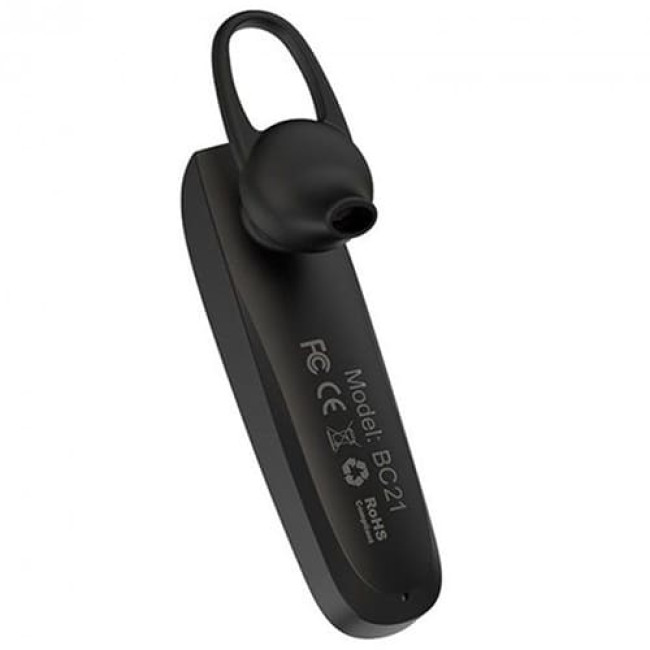 Bluetooth гарнитура Borofone BC21 (Черный)