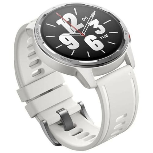 Умные часы Xiaomi Watch S1 Active (серебристый/белый) (международная версия)