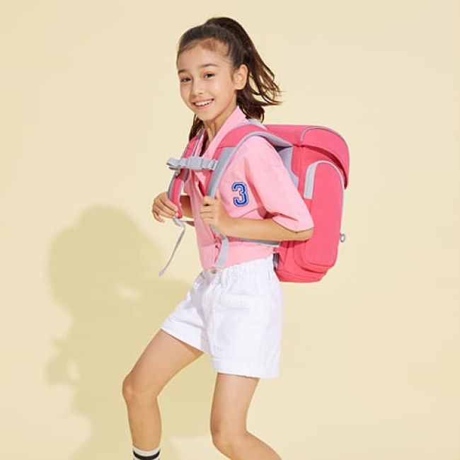 Детский рюкзак Ninetygo Smart School Bag (Персиковый)