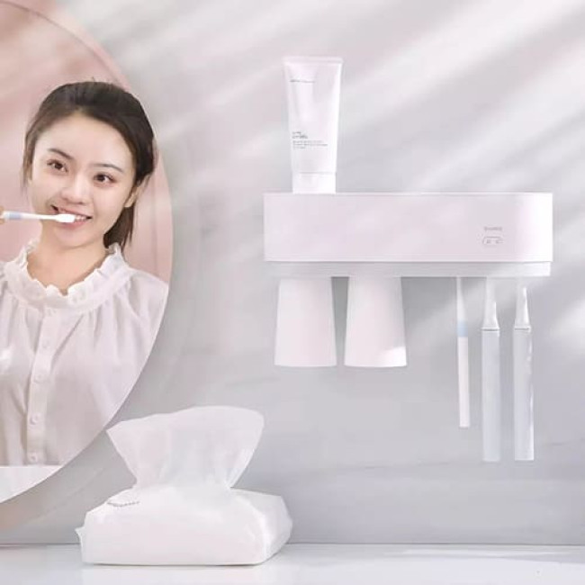 Стерилизатор для щеток QUANGE Smart Sterilization Toothbrush Cup Holder (WY020702) Белый