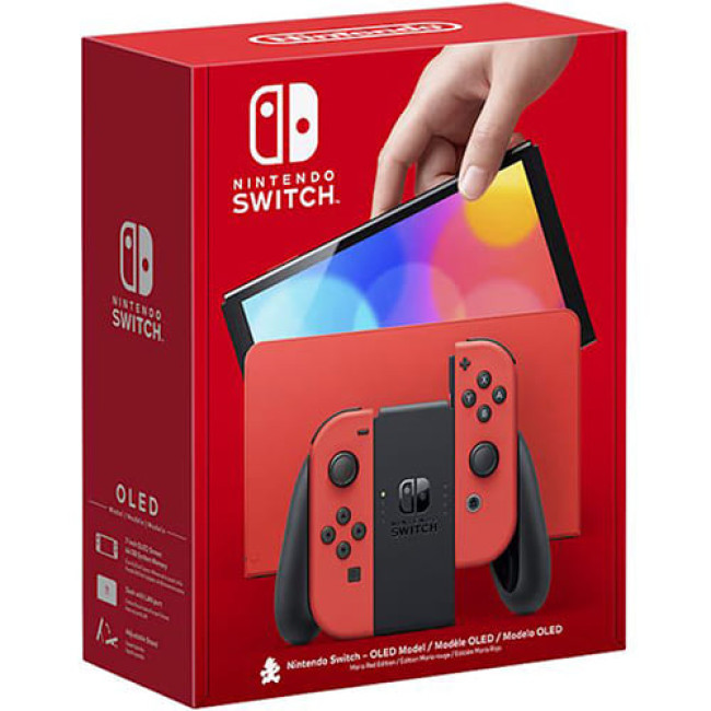 Игровая приставка Nintendo Switch OLED Mario Red Edition