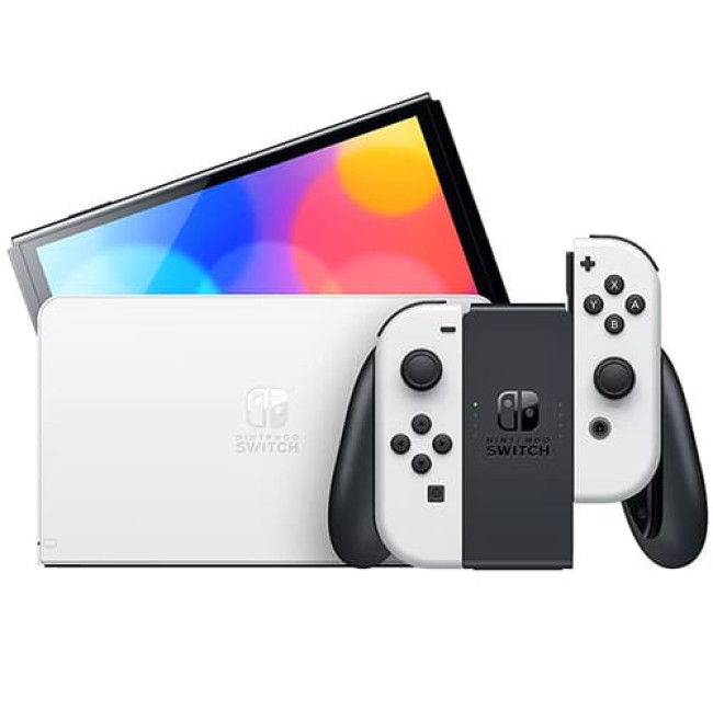 Игровая приставка Nintendo Switch OLED Белый