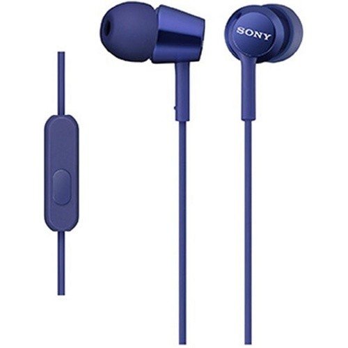 Наушники Sony MDR-EX155AP (Синие)