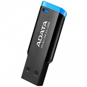 USB Флеш 32GB A-Data DashDrive UV140 (черно-голубой)  - фото