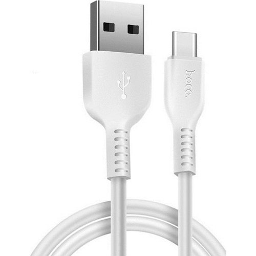 USB кабель Hoco X20 Flash Type-C, длина 2 метра (Белый)