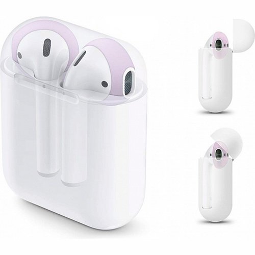 Накладки Elago Secure Fit для наушников Apple Airpods (Розовый/Лаванда)