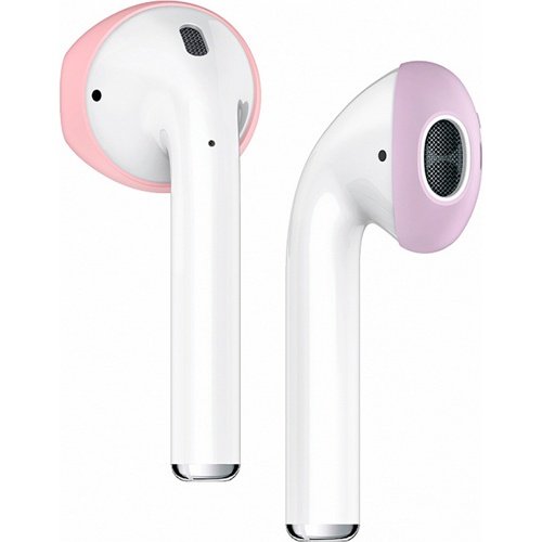 Накладки Elago Secure Fit для наушников Apple Airpods (Розовый/Лаванда)