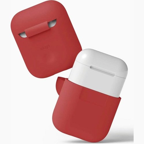 Чехол Elago Silicone Case для AirPods (Красный)