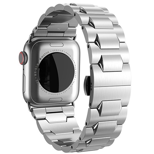 Браслет Hoco WB03 Grand для Apple Watch 40 - 44 мм из нержавеющей стали (Серебристый)