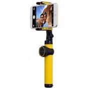 Монопод штатив Momax Selfi Hero 100см (KMS7) для iPhone и смартфонов (золотой) - фото