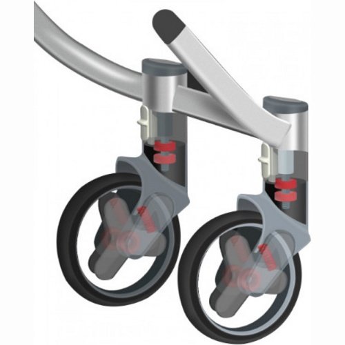 Детская коляска-трансформер Bebehoo Start Lightweight Four-wheeled Stroller (Зеленый)