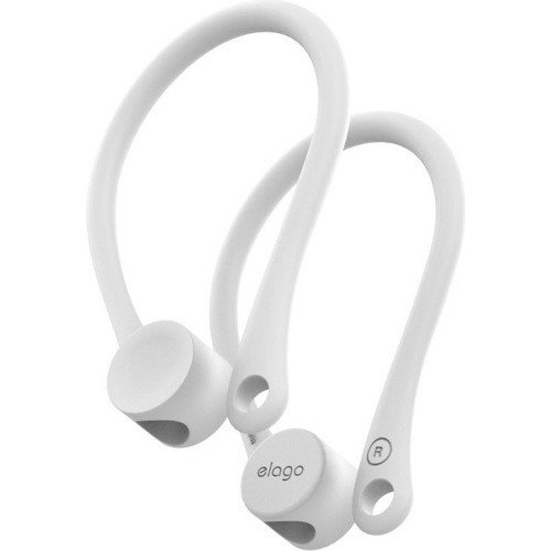 Крепление в ухо Elago EarHook для AirPods (Белый) 2 шт.