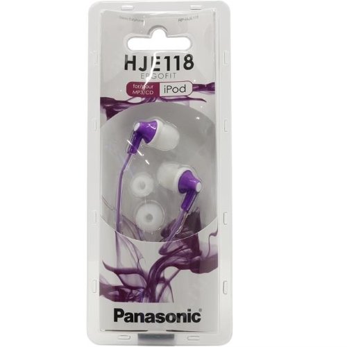 Наушники Panasonic RP-HJE118GUV фиолетовые