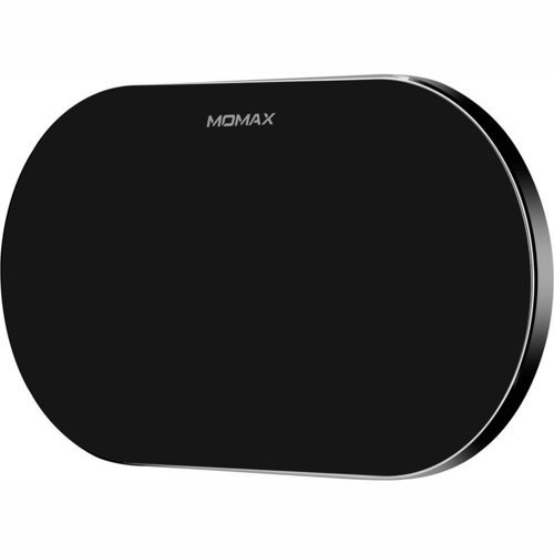 Беспроводное зарядное устройство Momax Q.PAD Pro Qual-Coil Wireless Charger (Черный) 
