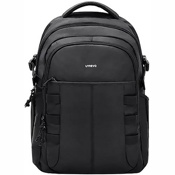 Рюкзак Urevo Large Capacity Multi-Function Backpack (Черный) - фото