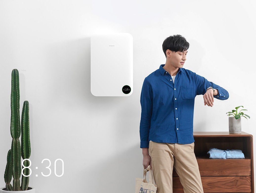Приточный очиститель воздуха Xiaomi Smartmi Fresh Air System Wall Mounted - 9