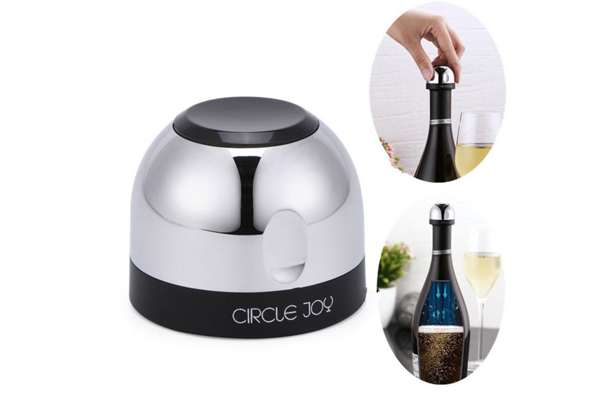 Вакуумная пробка для винных бутылок Circle Joy Champagne Stopper (CJ-JS02) - 3