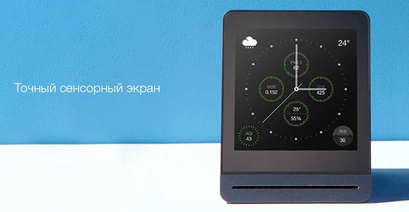 Анализатор воздуха Xiaomi Mijia Cleargrass Air Detector (CGS1) Черный - 3