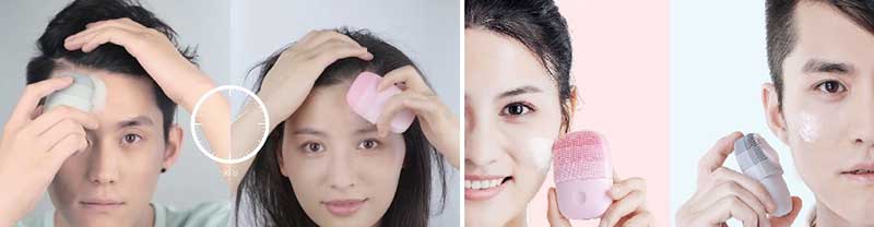 Аппарат для ультразвуковой чистки лица Xiaomi inFace Electronic Sonic Beauty Facial Серый (MS2000)	 - Рисунок 3