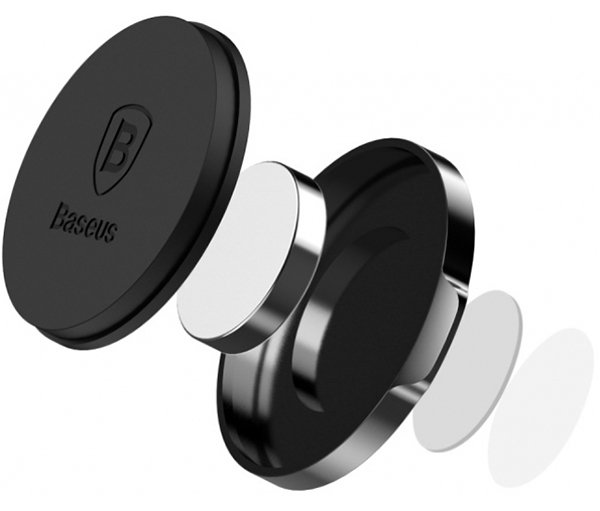 Магнитный автодержатель Baseus Small Ears Series Magnetic Suction bracket (SUER-C01) черный - Рисунок 3