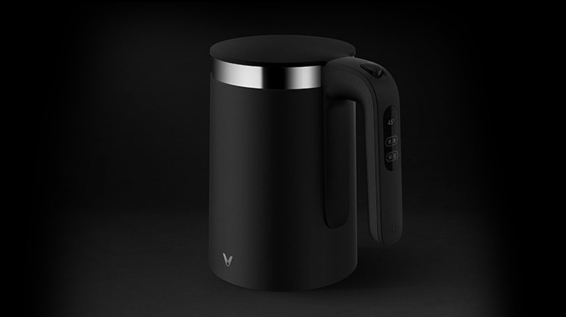 Чайник Xiaomi Viomi Smart Kettle Bluetooth Pro YM-K1503 (европейская вилка) Черный - Рисунок 1 Чайник Xiaomi Viomi Smart Kettle Bluetooth Pro YM-K1503 (европейская вилка) Черный - Рисунок 1