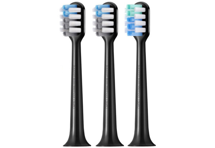 Сменные насадки для электрической зубной щетки Xiaomi Dr.Bei BY-V12, 3 шт (EB02BK060300) Черный - Рисунок 3