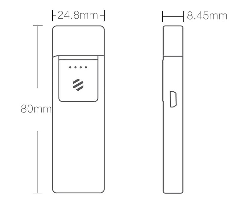 Электронная зажигалка Xiaomi Beebest Rechargeable Lighter (Черный) - 8