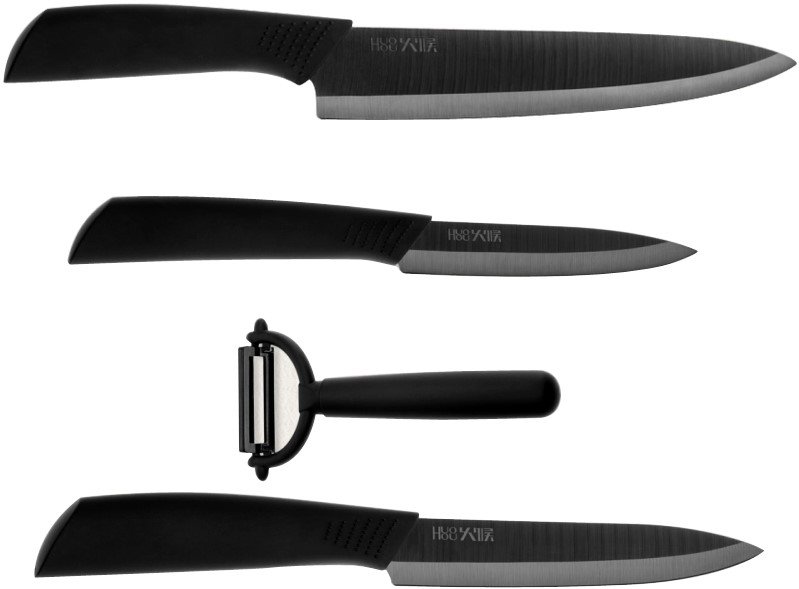 Набор керамических ножей Xiaomi 4 в1 Huo Hou Nano Ceramic Knife - Рисунок 3