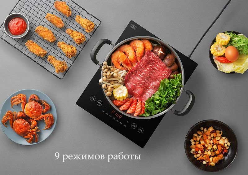 Индукционная плита Xiaomi Mijia Induction Cooker A1 (MDCL0P1ACM) - Рисунок 4