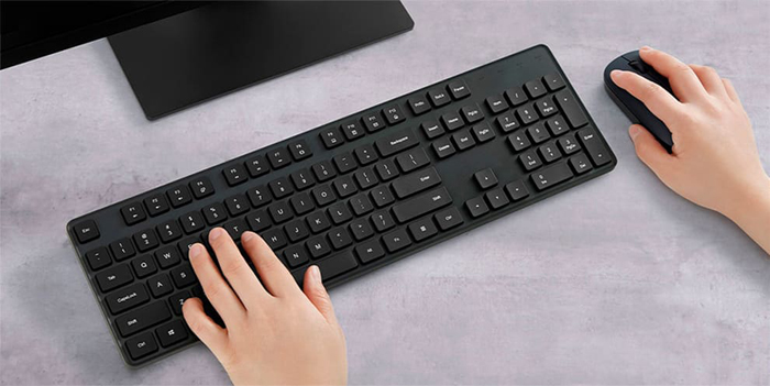 Клавиатура и мышь Xiaomi Mi Wireless Keyboard and Mouse Combo WXJS01YM - Рисунок 2