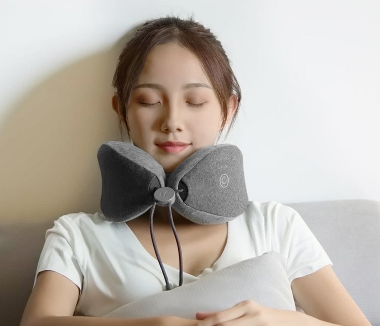 Массажная подушка Xiaomi LeFan Leravan Massage Sleep Neck Pillow Xiamen Leravan (LR-S100) - 4