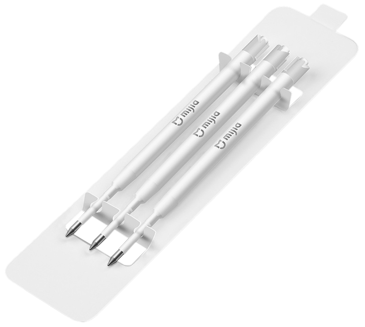 Стержень для металлической ручки Xiaomi Mi Aluminum Rollerball Pen Refill 3 шт. (BZL4014TY) Черный - 2