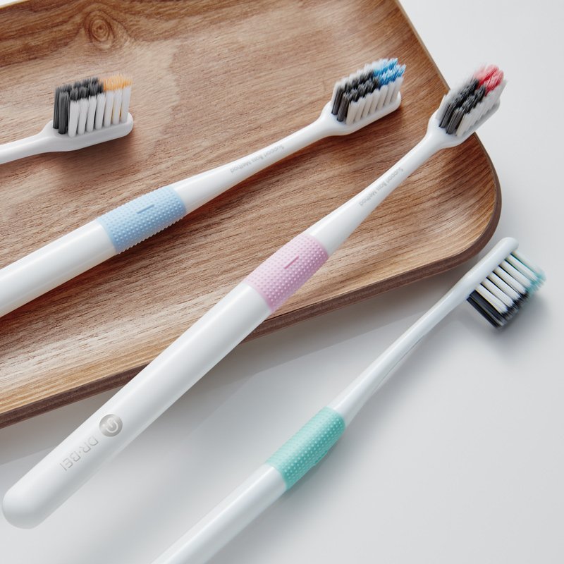 Набор зубных щеток Xiaomi DOCTOR·B Colors 4 шт. - Рисунок 1