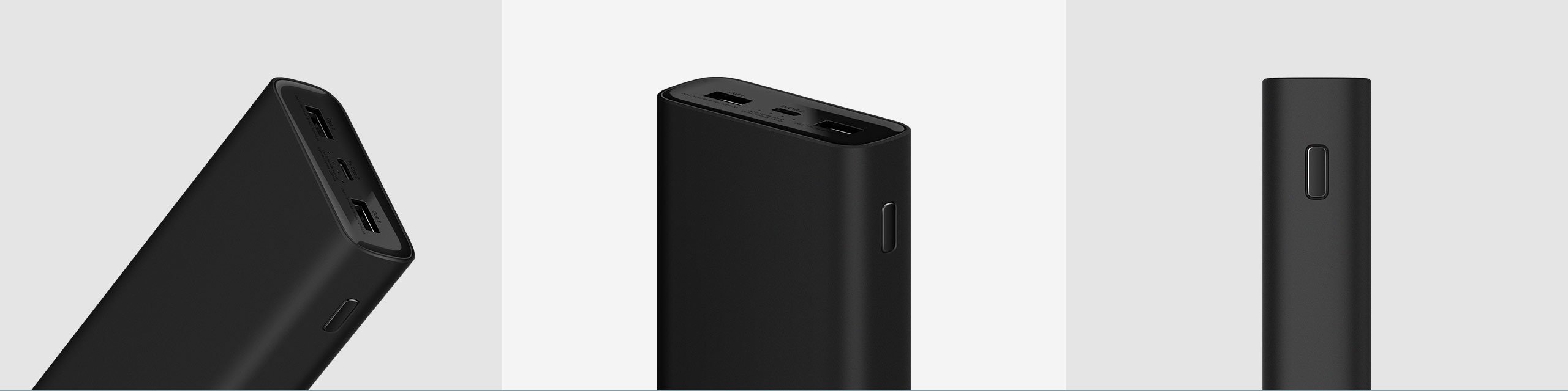 Аккумулятор внешний Xiaomi Mi Power Bank 3 Pro 20000mAh (PLM07ZM) Черный - 8