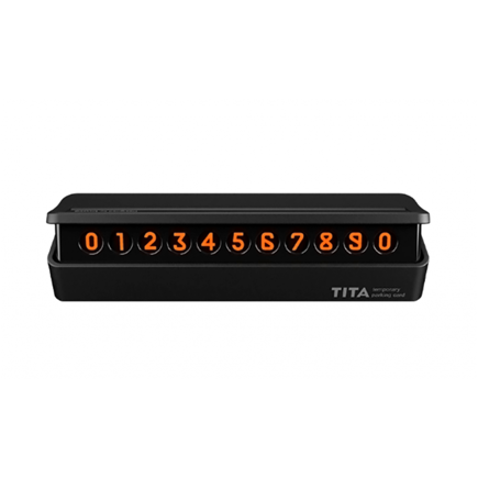 Табличка с номером телефона для авто Xiaomi bcase TITA Temporary Parking Card (Черная) - 5