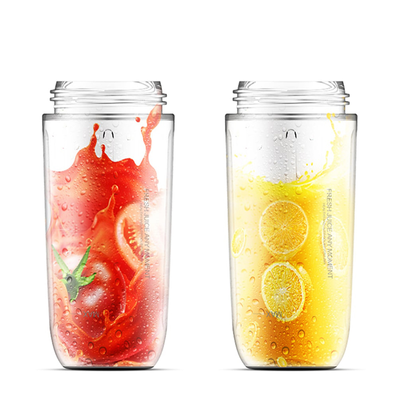 Беспроводная соковыжималка-блендер Xiaomi Deerma Fruit Cup 400ml (Розовый)  - Рисунок 4