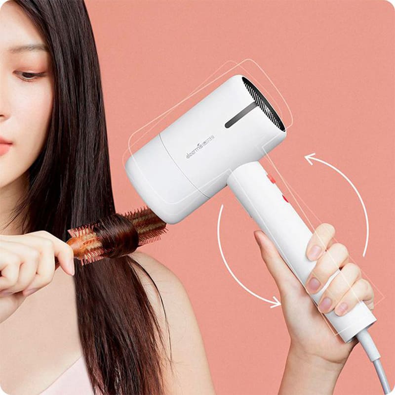 Фен для волос с сушилкой для рук Xiaomi Deerma Multi-Functional Hand Dryer  (DEM-GS100) Белый - 3