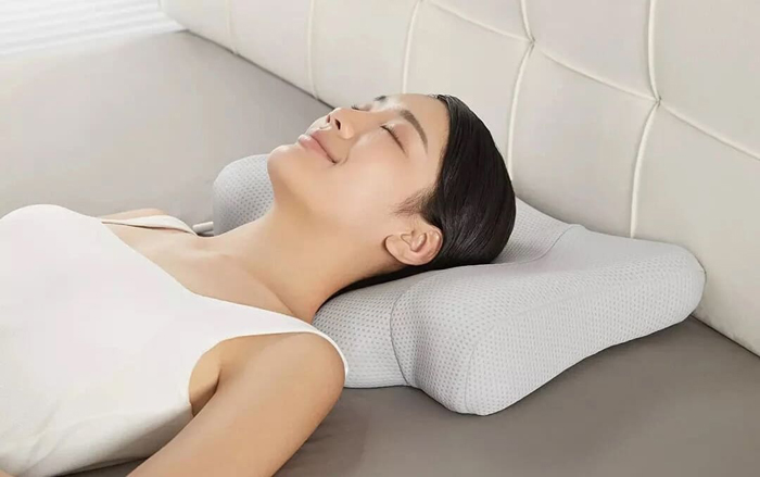 Массажная подушка Xiaomi LERAVAN Sleep Traction Pillow Smart Neck Protection (LJ-PL001) - 8