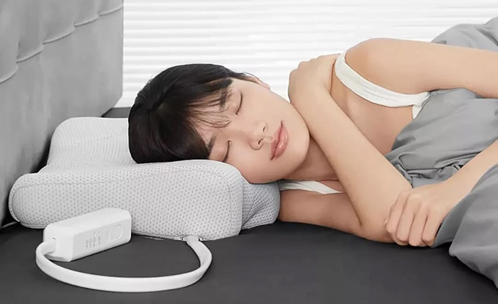 Массажная подушка Xiaomi LERAVAN Sleep Traction Pillow Smart Neck Protection (LJ-PL001) - 3