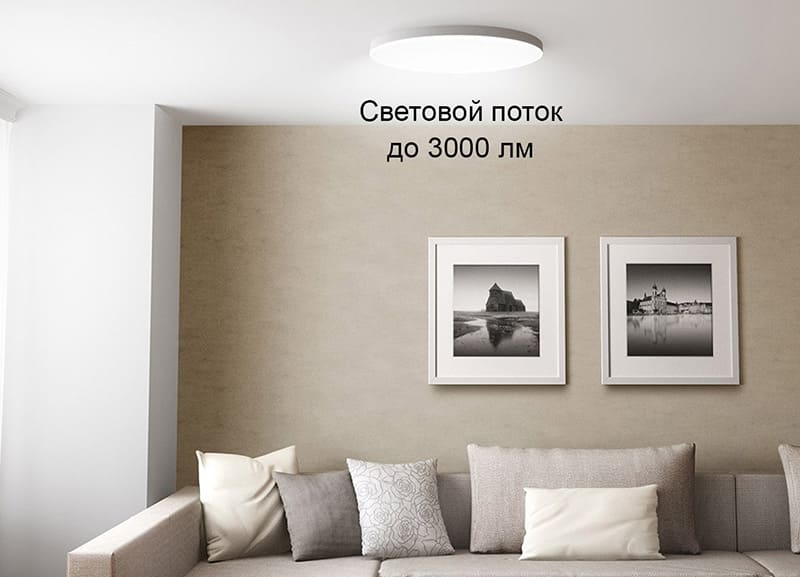 Потолочная лампа Xiaomi Mi Ceiling Lamp 450 mm (MJXDD01SYL) 4118GL Международная версия - Рисунок 3