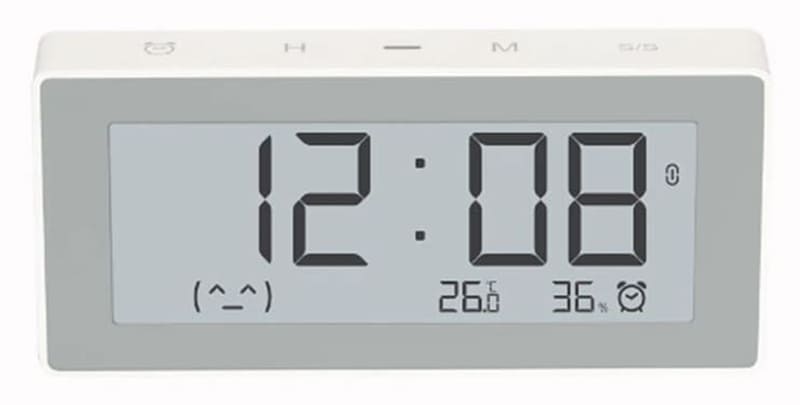 Часы с датчиком температуры и влажности Xiaomi MiaoMiaoce Smart Thermometer Hygrometer Alarm Clock (MHO-C303) - 2
