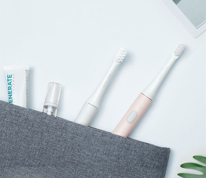 Электрическая зубная щетка Xiaomi Mijia Sonic Electric Toothbrush T100 (Розовый)  - Рисунок 7