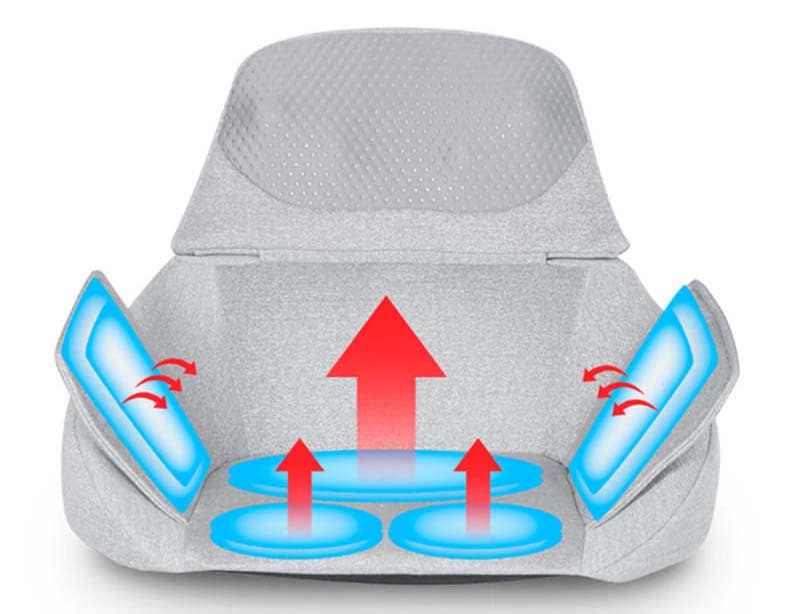 Массажная подушка для талии и бедер Xiaomi Momoda Waist and Hip Massage Cushion SX352 - 4