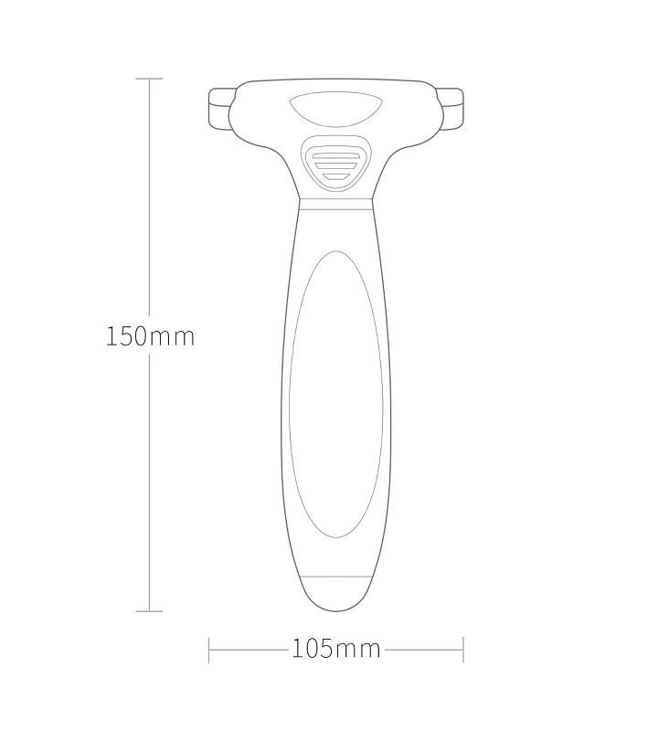 Расческа для домашних питомцев Xiaomi Pawbby Type Anti-Hair Cutter Comb (Белый)  - 5