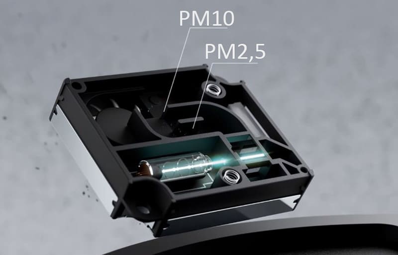 Очиститель воздуха Xiaomi SmartMi Air Purifier P1 ZMKQJHQP11 (Темно-серый) - 3