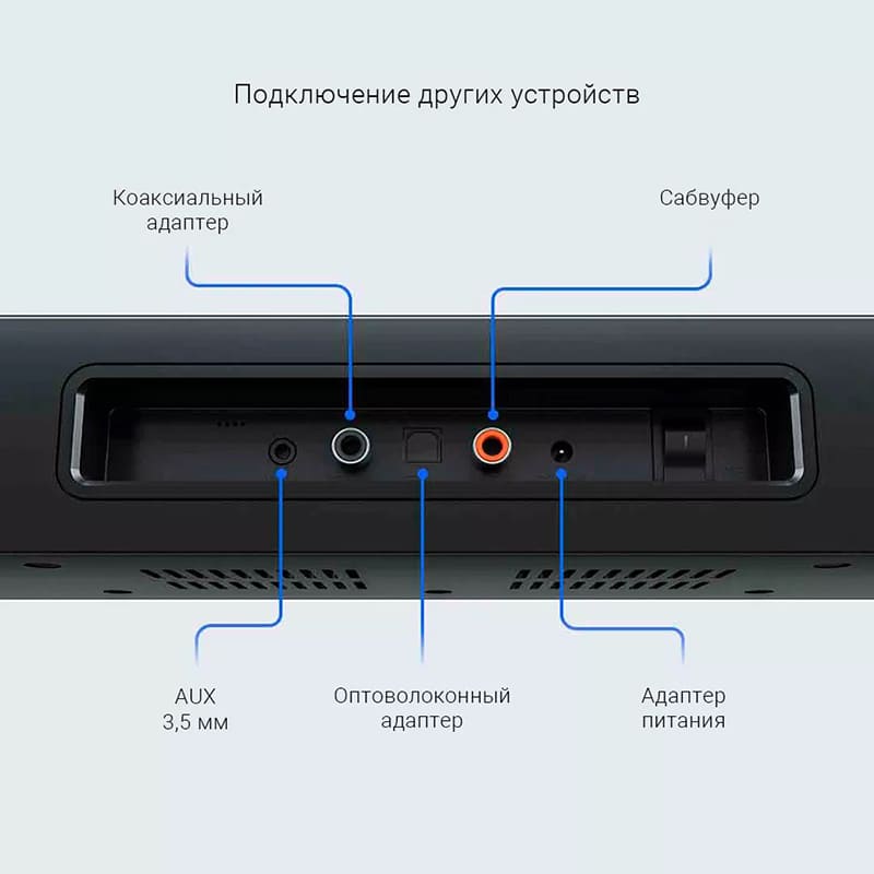 Саундбар Xiaomi Mi TV Speaker Theater Edition (Черный) - 5