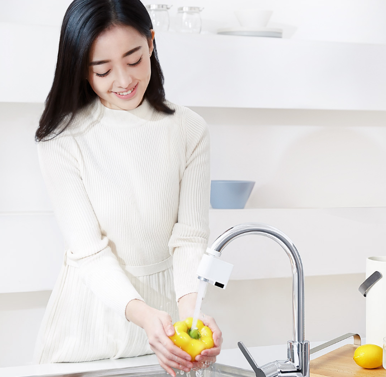 Сенсорная насадка для крана Xiaomi Water Saving Devices (Белый) - 2