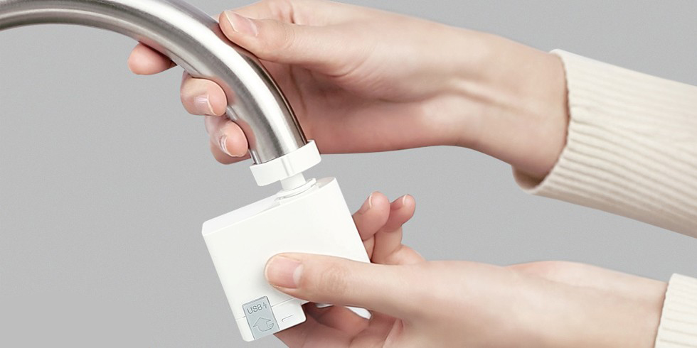 Сенсорная насадка для крана Xiaomi Water Saving Devices (Белый) - 6